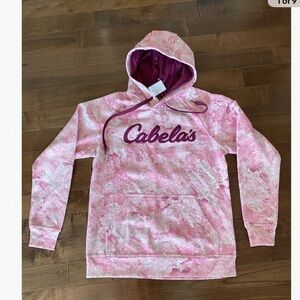 Cabela’s Pink Women’s Camo Hoodie Assorted sizes NWT